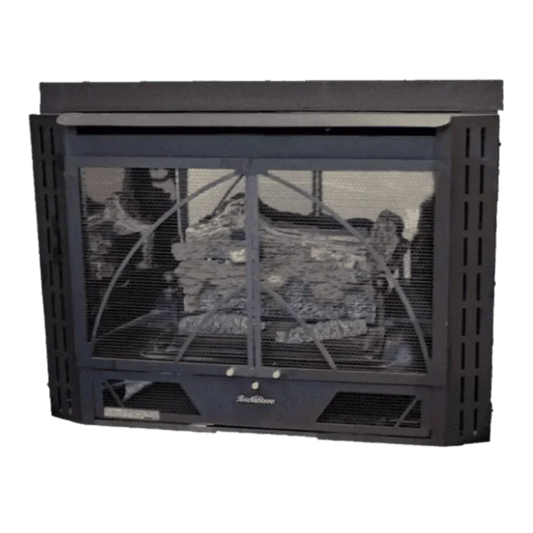 Buck Stove Model 34 Contemporary 33,000 BTU's Vent Free Gas Stove New - NV-344EBLP-CONTMP