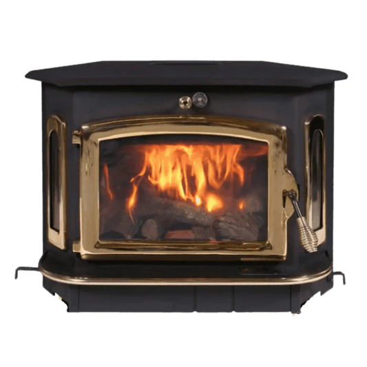 Buck Stove Model 91 3,200 sq. ft. Catalytic Wood Burning Stove with Door New - FP-91