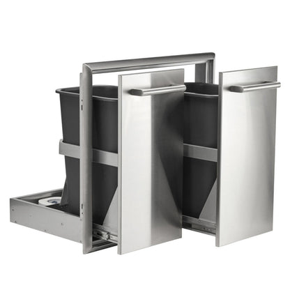 Coyote 26" Pull Out Trash and Recycle Bin - C3-TC