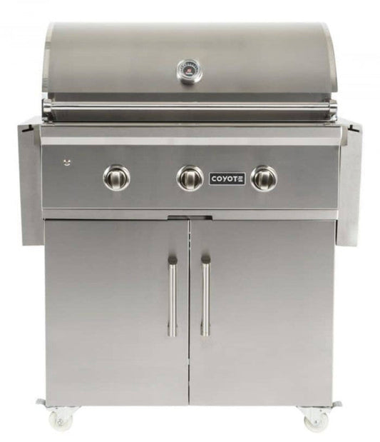 Coyote C-Series 34" Grill With Cart - C2C34+C1C34CT