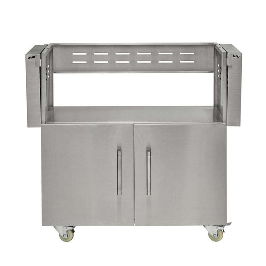 Coyote 36" Stainless Steel Charcoal Grill Cart - C3CH36CT
