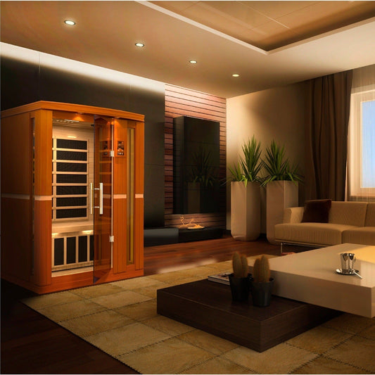 Dynamic Vittoria 2-person Low EMF Infrared Sauna