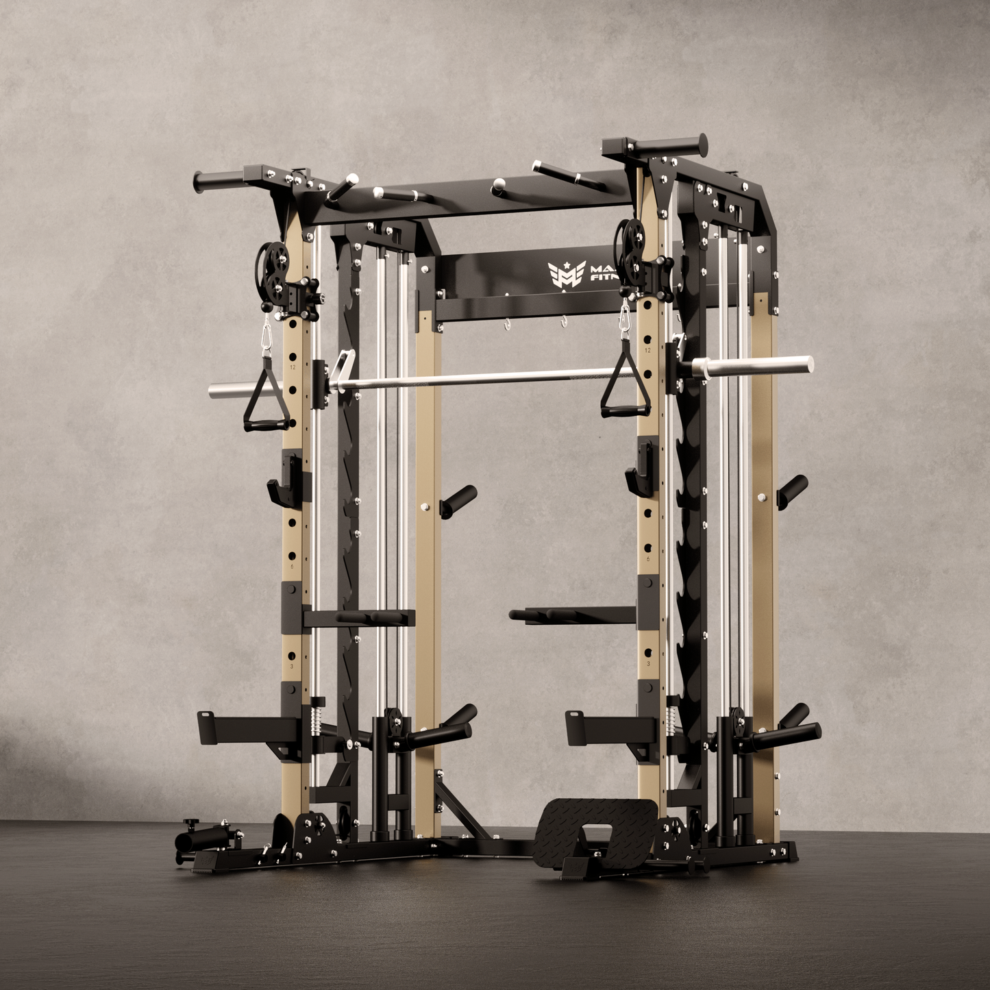 Major Fitness B52 All-In-One Home Gym Smith Machine - B52BL
