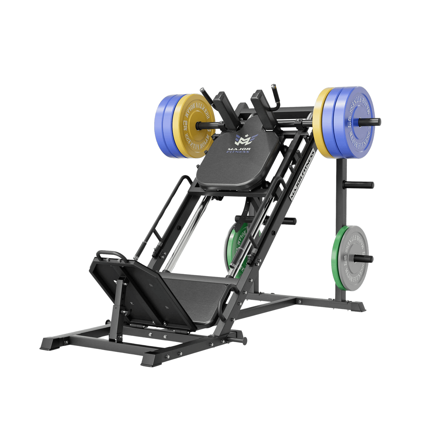 Major Fitness Leg Press Hack Squat Machine AH1 - LPHSMBL