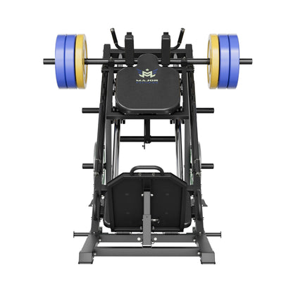Major Fitness Leg Press Hack Squat Machine AH1 - LPHSMBL