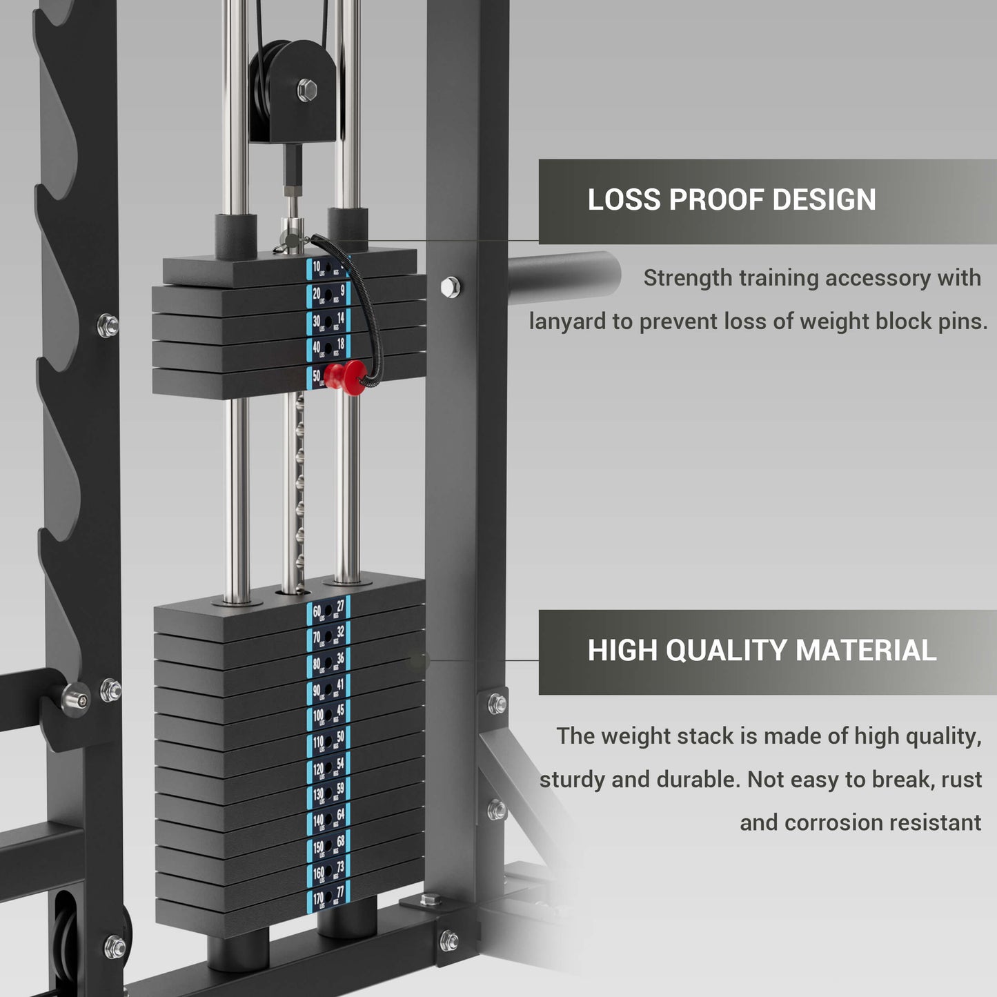 Major Fitness Weight Stack Set - WSB52