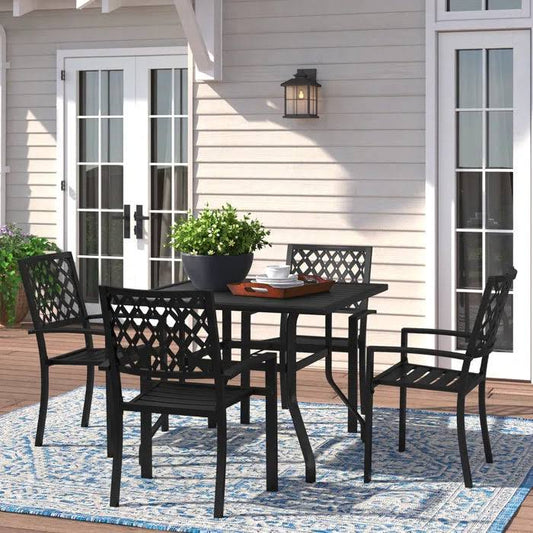 Alyah 4 – Person Square Outdoor Dining Set