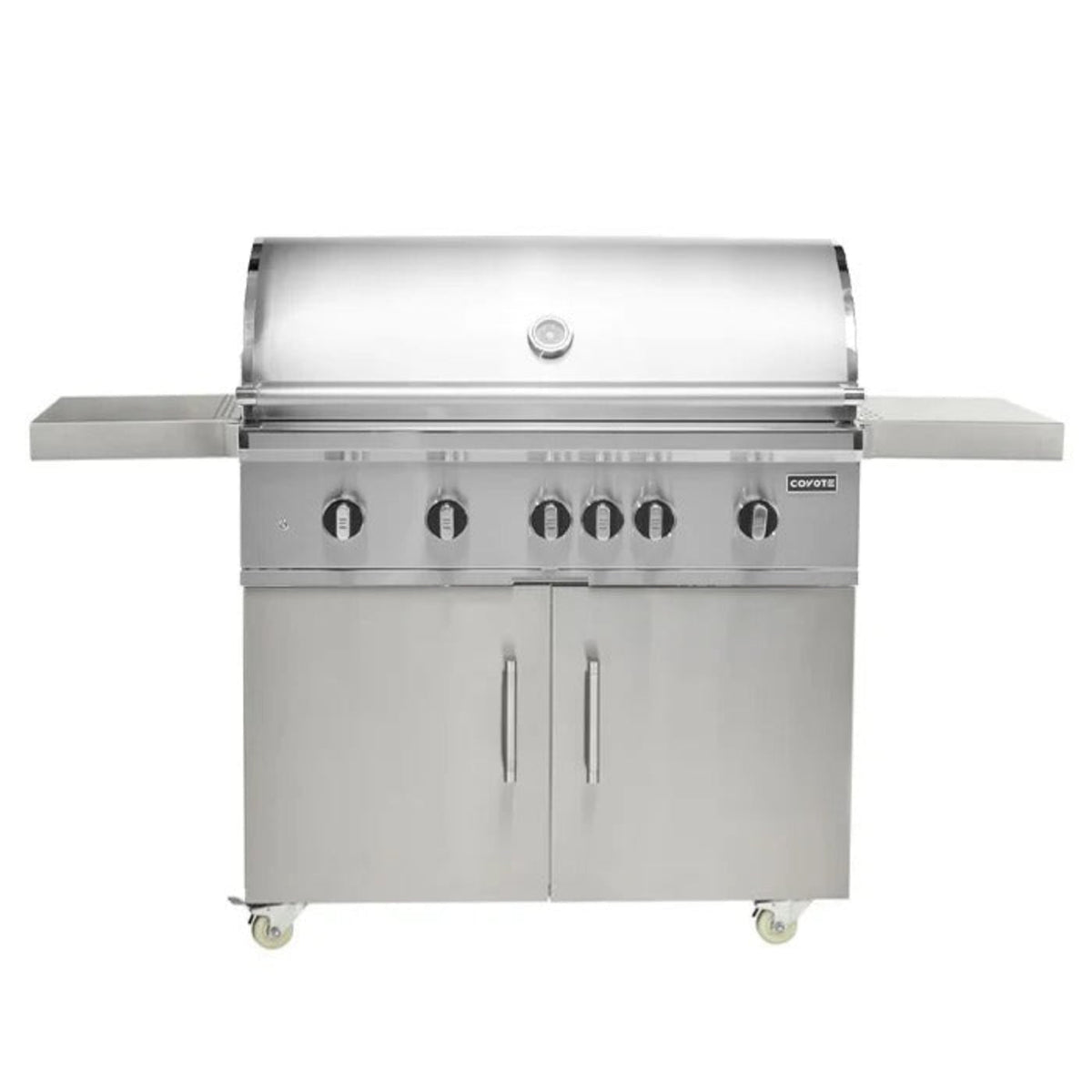 Coyote SL-Series 42" Grill on Cart with Sear Zone & Rotisserie - C3SL42+C3S42CT