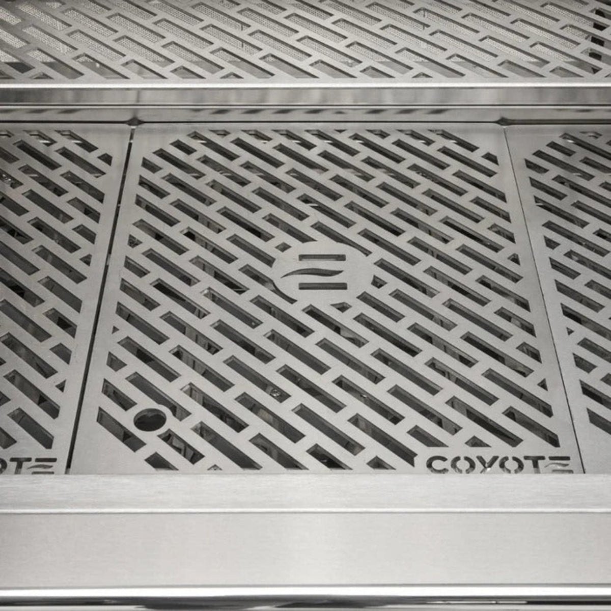 Coyote SL-Series 42" Grill on Cart with Sear Zone & Rotisserie - C3SL42+C3S42CT