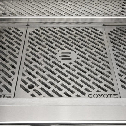 Coyote SL-Series 42" Grill on Cart with Sear Zone & Rotisserie - C3SL42+C3S42CT