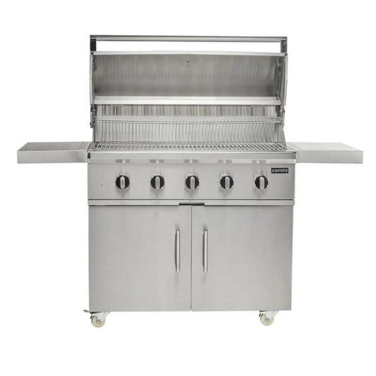 Coyote CL-Series 42" Grill on Cart - C3CL42+C3S42CT