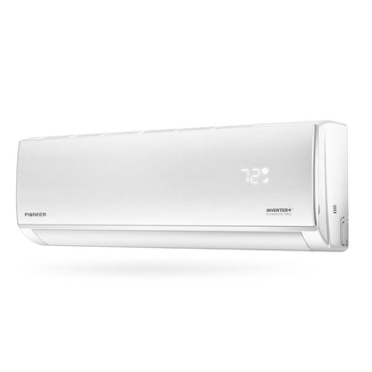 Pioneer Diamante Pro 12,000 BTU 20 SEER2 230V High-Wall Ductless Mini-Split Air Conditioner Inverter Heat Pump with 16 Ft. Kit - WYT012GLSI20RL