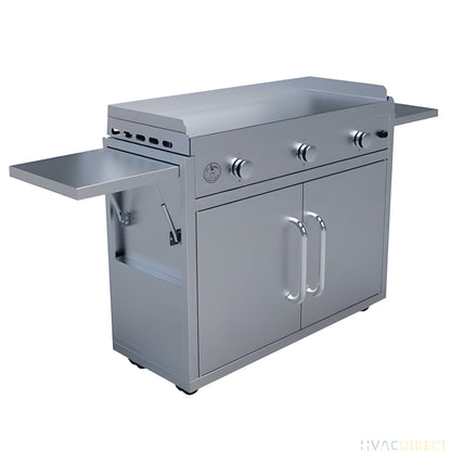 Le Griddle 41" 3-Burner Stainless Steel Griddle - GFE105