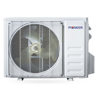 Pioneer Quantum Ultra 12,000 BTU 24 SEER2 230V High-Wall Ductless Energy-Star Mini-Split Air Conditioner Inverter Heat Pump Full Set - WYT012GLSI24RL-10S