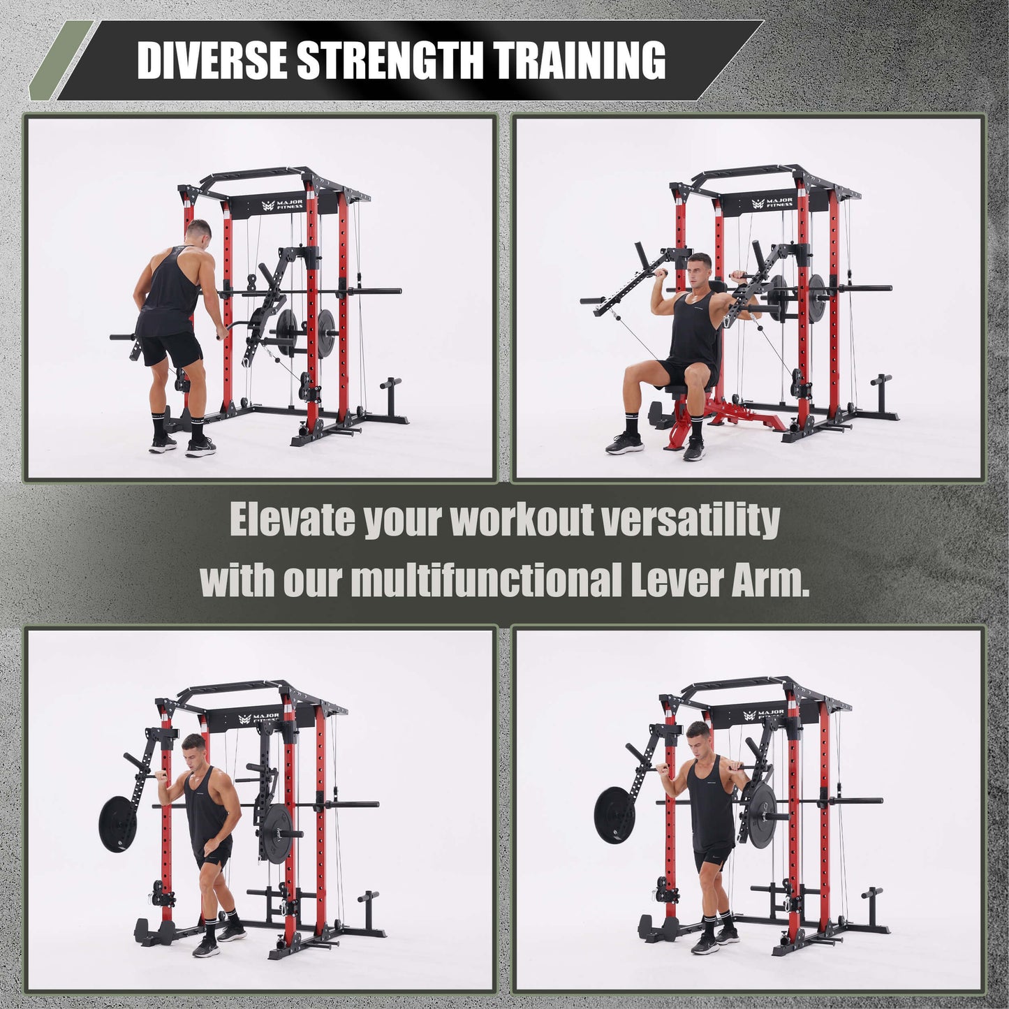 Major Fitness Lever Arms - LA57