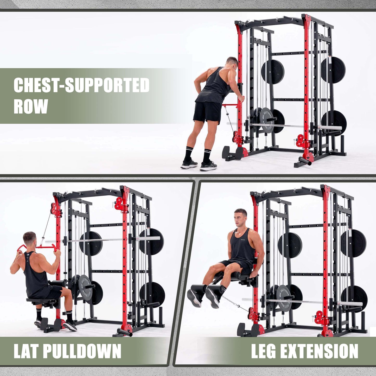 Major Fitness Rack Mounted Leg Extension - RMLE57